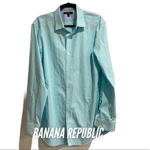 Banana Republic non-iron Tailored Slim Fit Shirt
